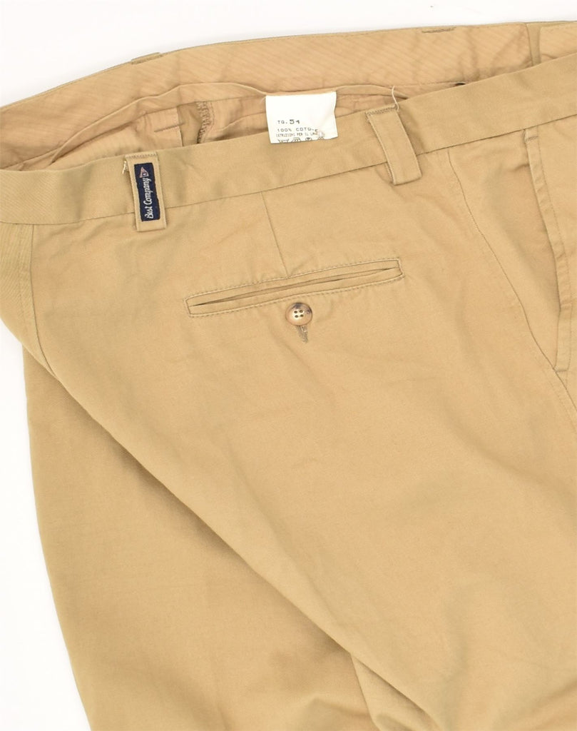 BEST COMPANY Mens Straight Chino Trousers W30 L30 Brown Cotton | Vintage Best Company | Thrift | Second-Hand Best Company | Used Clothing | Messina Hembry 