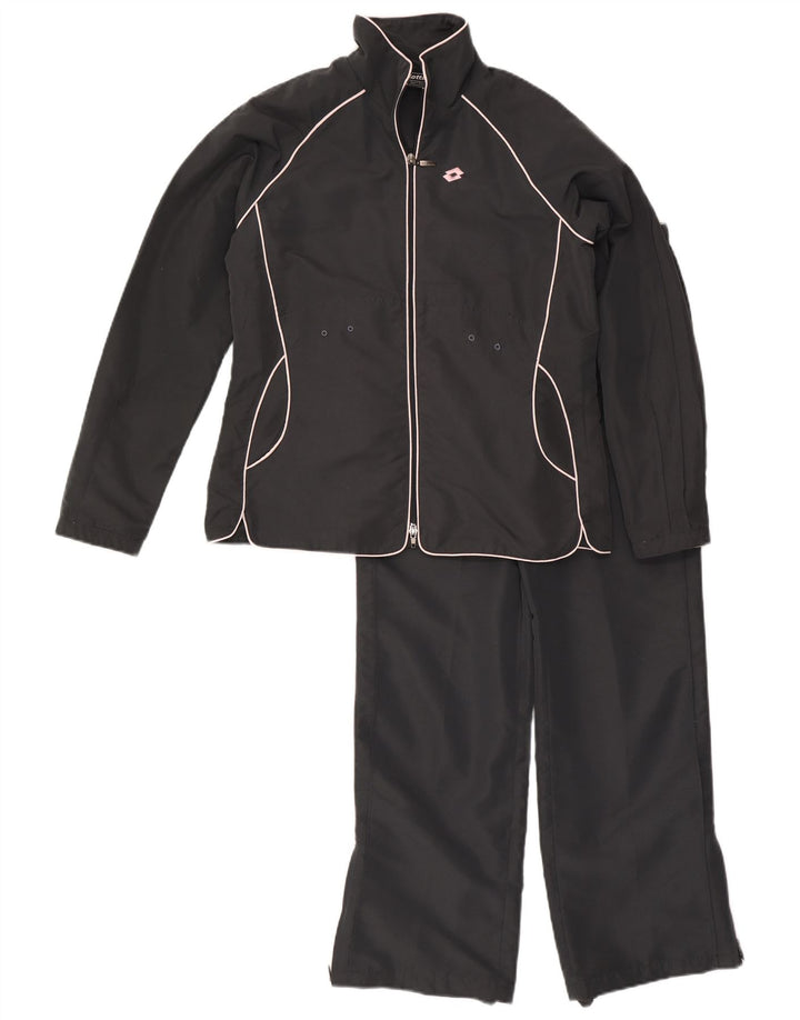 Lotto Womens Full Tracksuit UK 10 Small  Grey