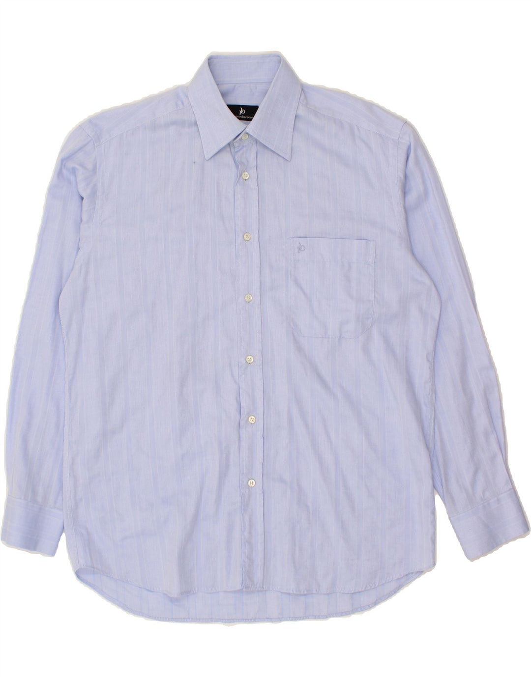 ROCCOBAROCCO Mens Shirt Size 15 1/2 Medium Blue Vintage Roccobarocco and Second-Hand Roccobarocco from Messina Hembry 