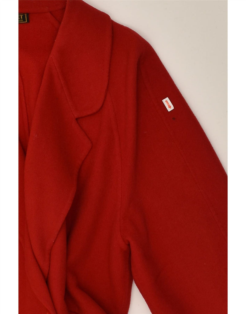 VINTAGE Womens Overcoat UK 14 Large Red | Vintage Vintage | Thrift | Second-Hand Vintage | Used Clothing | Messina Hembry 