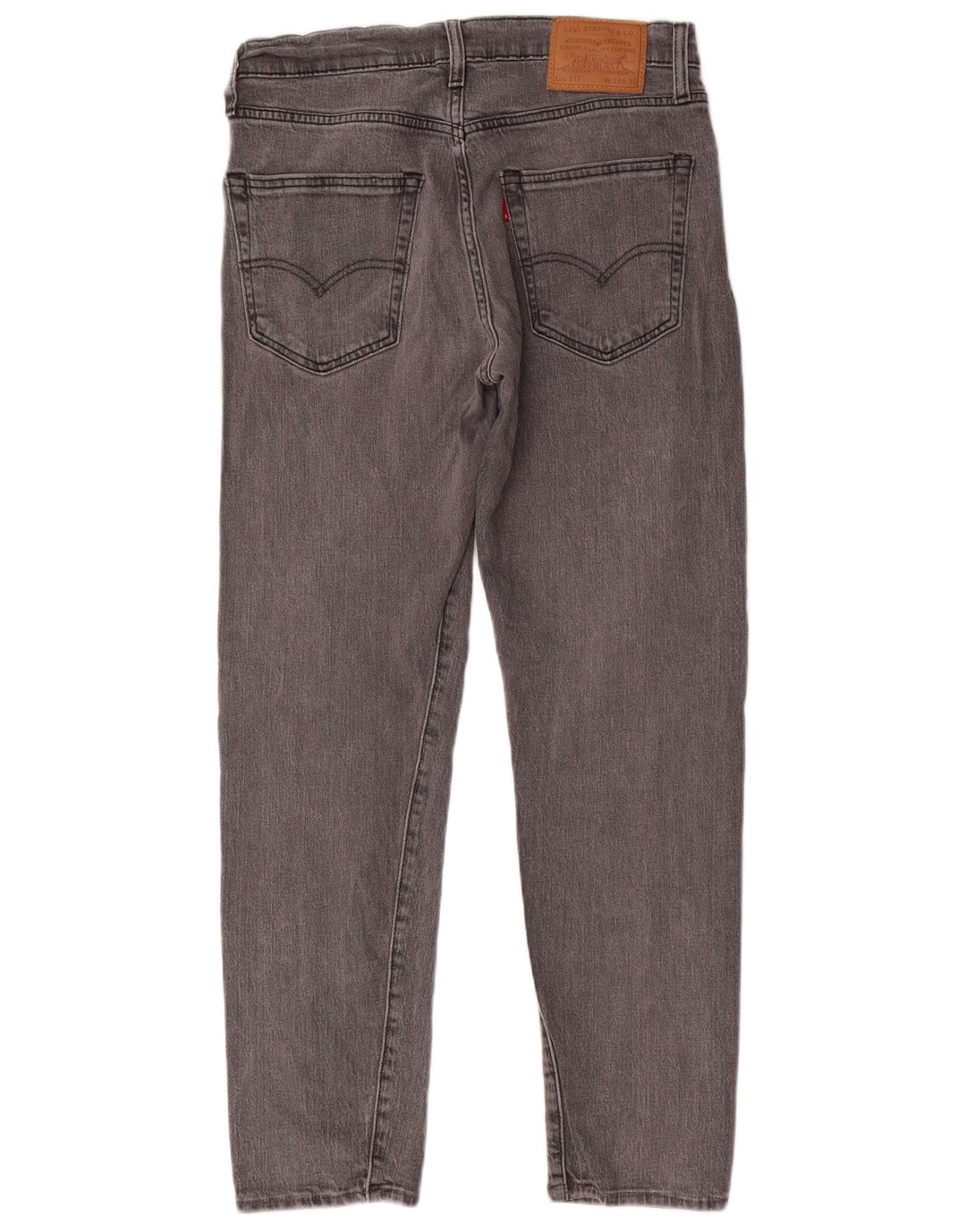 Levi's Mens 512 Slim Tapered Jeans W30 L30 Grey Cotton