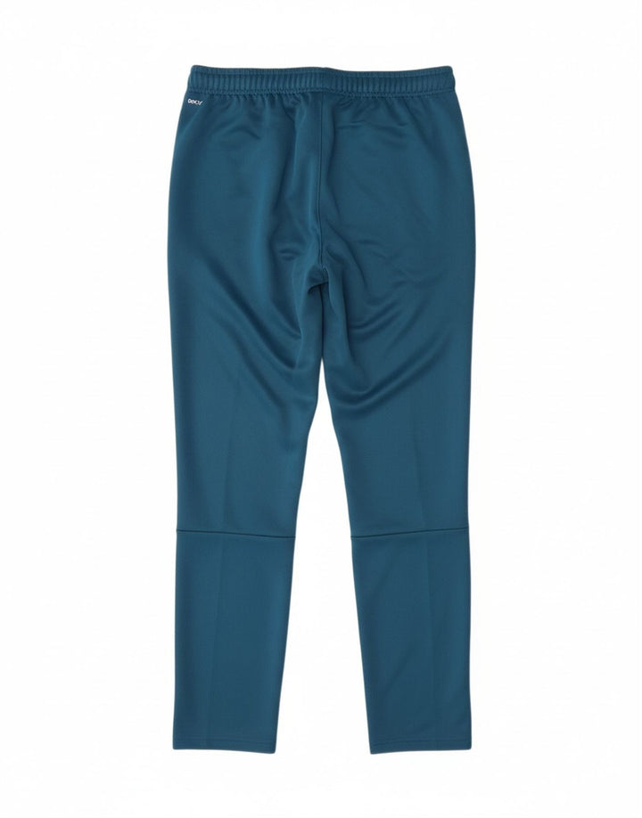 PUMA Womens Tracksuit Trousers UK 12 Medium  Blue Colourblock Polyester