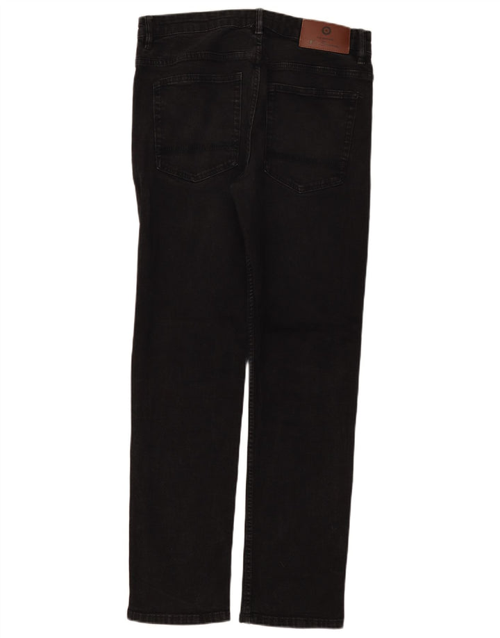 Ben Sherman Mens Straight Jeans W34 L30 Black Cotton