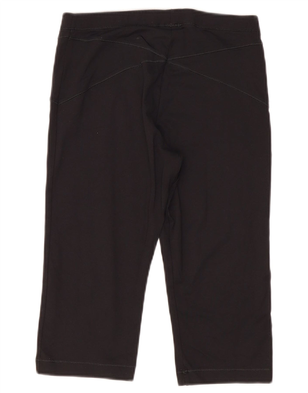 Adidas Womens Capri Leggings UK 12 Medium  Black Polyamide