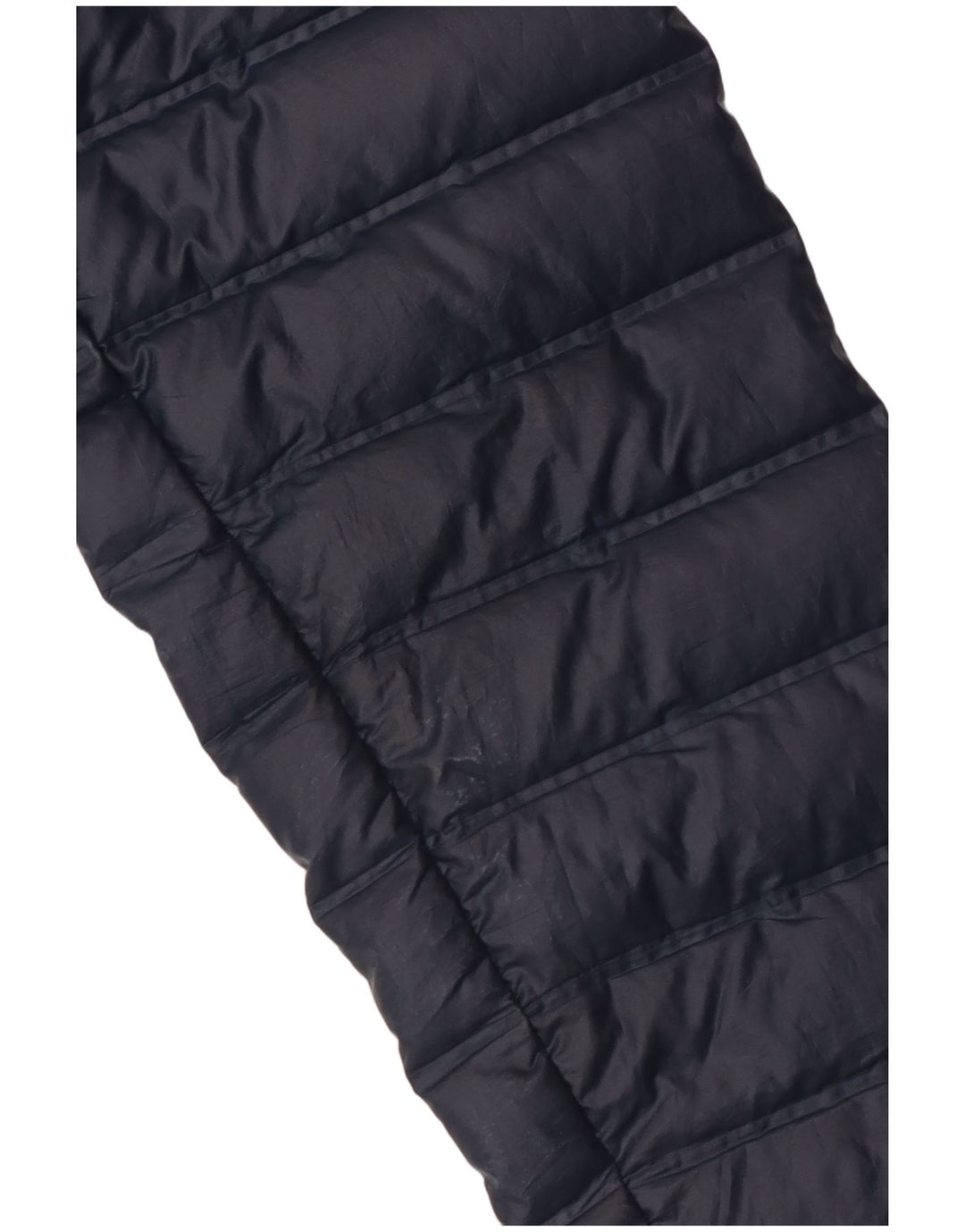 ADIDAS Mens Padded Jacket UK 38 Medium Navy Blue Polyester