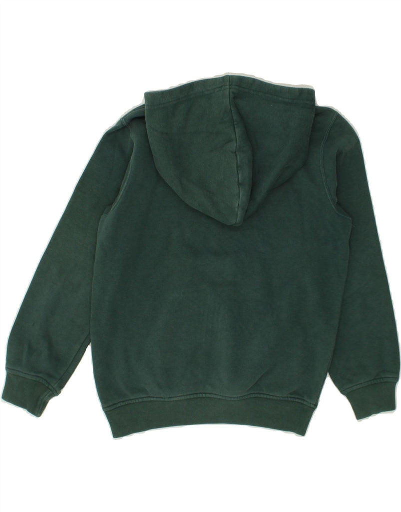 CHAMPION Boys Graphic Hoodie Jumper 7-8 Years Small Green Cotton | Vintage Champion | Thrift | Second-Hand Champion | Used Clothing | Messina Hembry 