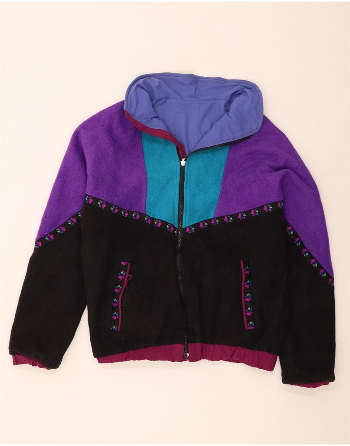 Jack Wolfskin Mens Fleece Jacket UK 40 Large Multicoloured Colourblock