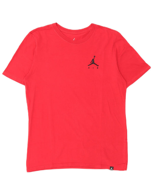 Jordan Mens T-Shirt Top Medium Red