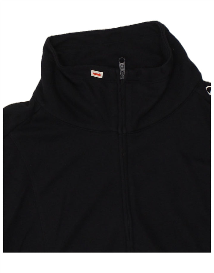 CHAMPION Womens Graphic Tracksuit Top Jacket UK 20 2XL Navy Blue Vintage Champion and Second-Hand Champion from Messina Hembry 