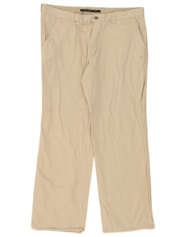 DOCKERS Mens Slim Fit Chino Trousers W38 L30 Beige