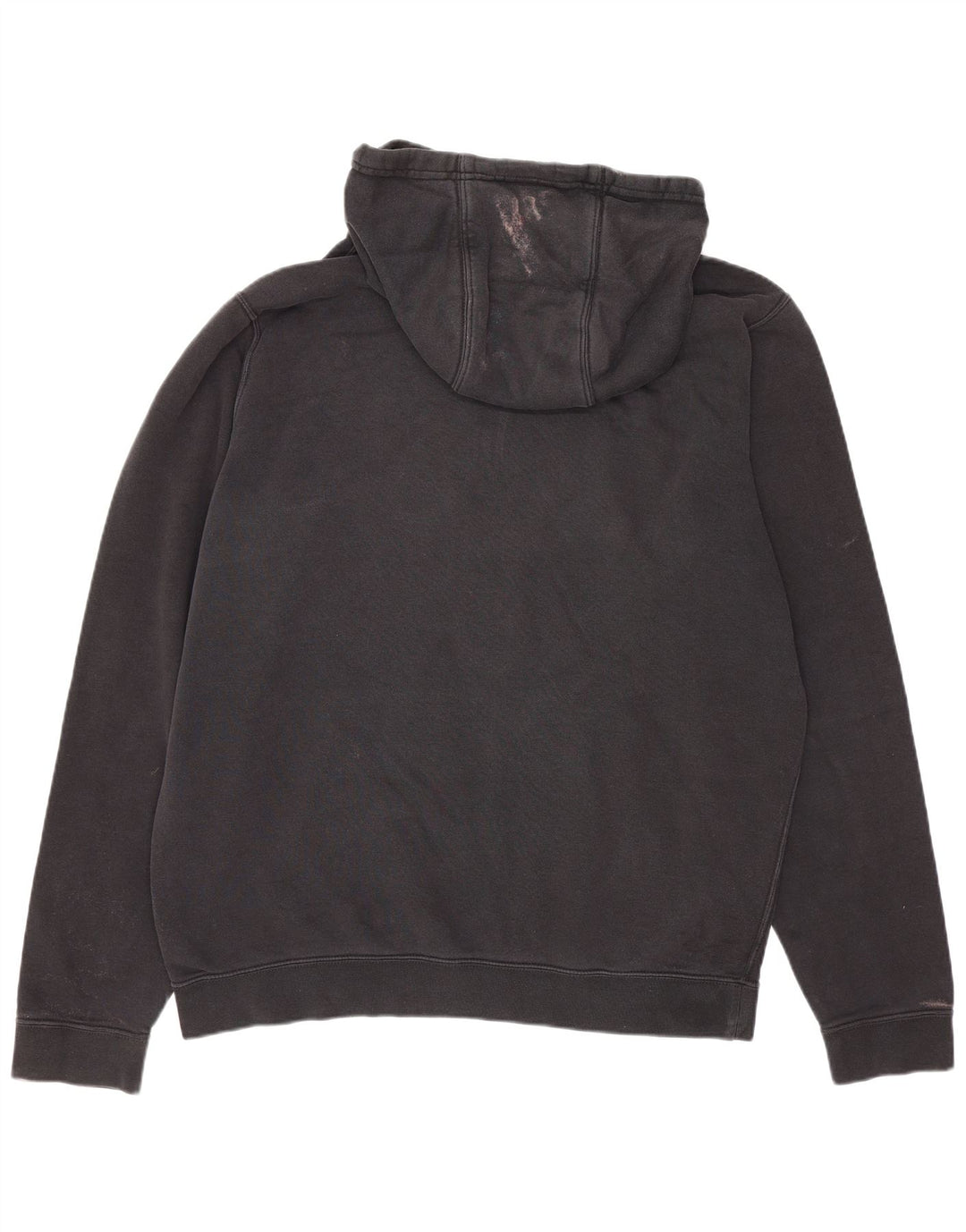 Nike Mens Hoodie Jumper Medium Black Cotton