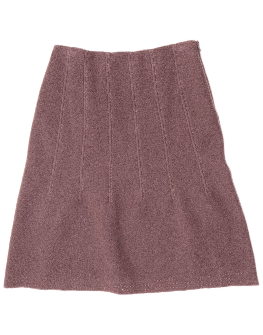 Fenn Wright Manson Womens A-Line Skirt Large W30 Purple Wool