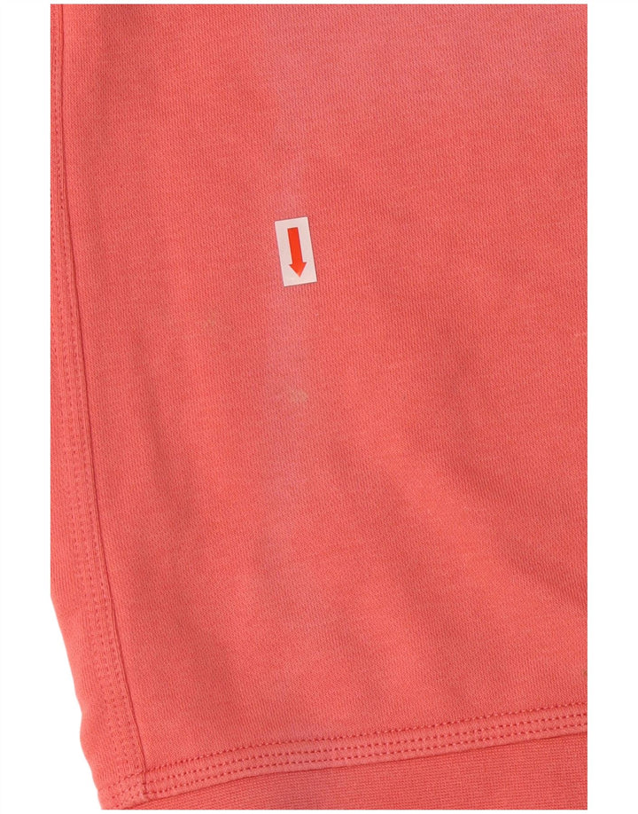 NIKE Girls Sweatshirt Jumper 10-11 Years Medium Pink Cotton