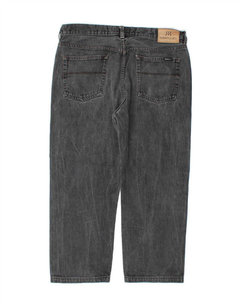 CERRUTI Mens Cropped Jeans W38 L24 Grey Cotton Vintage Cerruti and Second-Hand Cerruti from Messina Hembry 