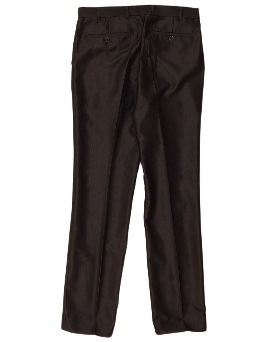 Angelo Litrico Mens Straight Suit Trousers IT 48 Medium W32 L33 Grey