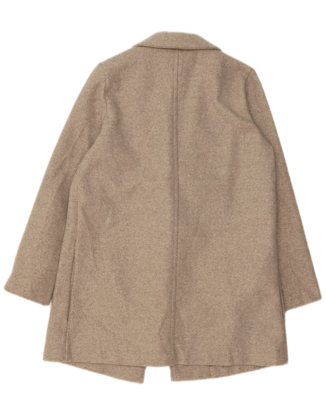 Zara Womens Open Oversized Blazer Jacket UK 10 Small Beige