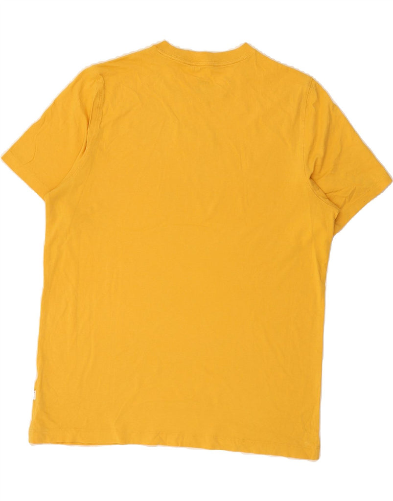 PUMA Mens T-Shirt Top Large Yellow Cotton Vintage Puma and Second-Hand Puma from Messina Hembry 