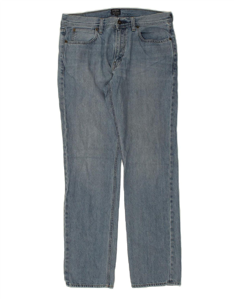 J. CREW Mens The Sutton Straight Jeans W32 L32  Blue Cotton | Vintage J. Crew | Thrift | Second-Hand J. Crew | Used Clothing | Messina Hembry 