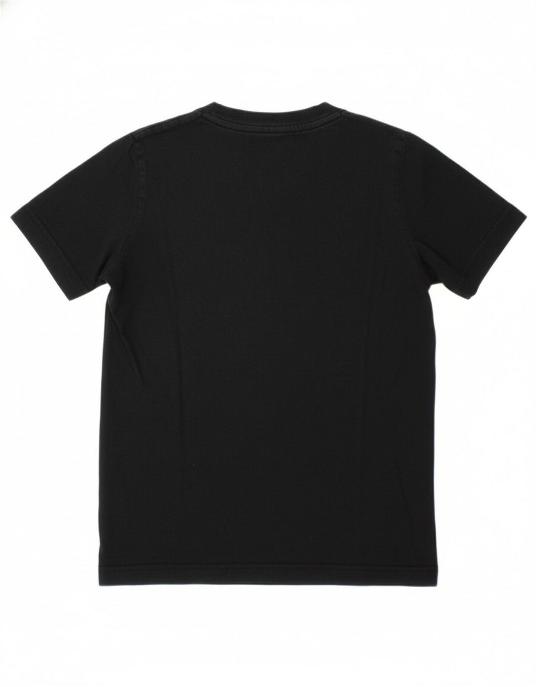 NIKE Boys Graphic T-Shirt Top 8-9 Years Small Black Cotton