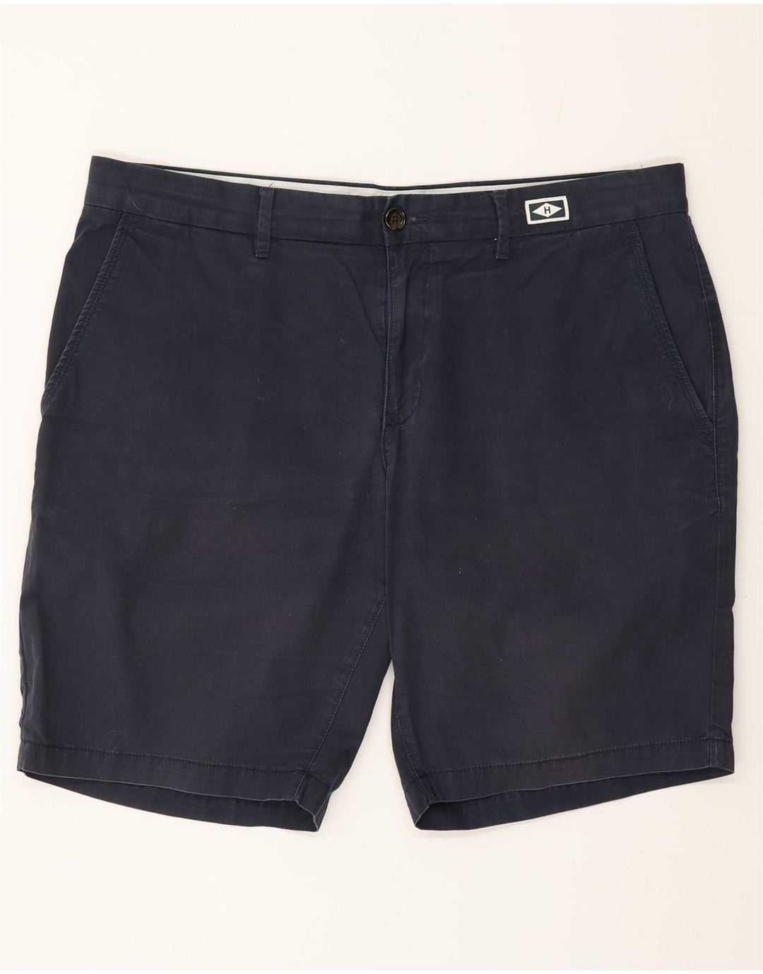 TOMMY HILFIGER Mens Chino Shorts W36 Large Navy Blue