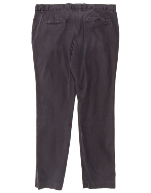 Marks & Spencer Mens Autograph Slim Fit Chino Trousers W36 L31 Navy Blue