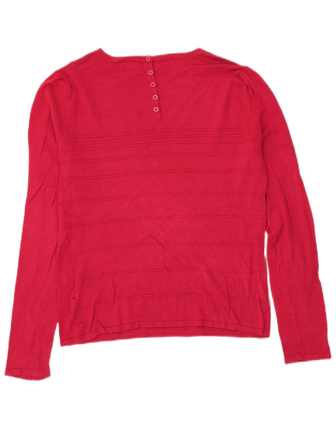 Phase Eight Womens Boat Neck Jumper Sweater UK 14 Medium Pink Striped