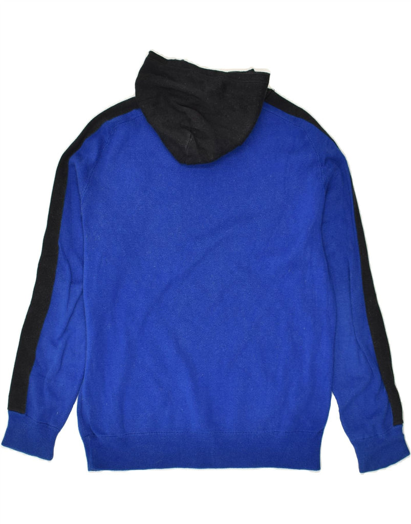 POLO RALPH LAUREN Boys Hooded Crew Neck Jumper Sweater 15-16 Years XL Blue | Vintage Polo Ralph Lauren | Thrift | Second-Hand Polo Ralph Lauren | Used Clothing | Messina Hembry 