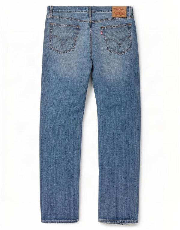 Levi's Mens 529 Low Waist Bootcut Jeans W36 L34 Blue Cotton
