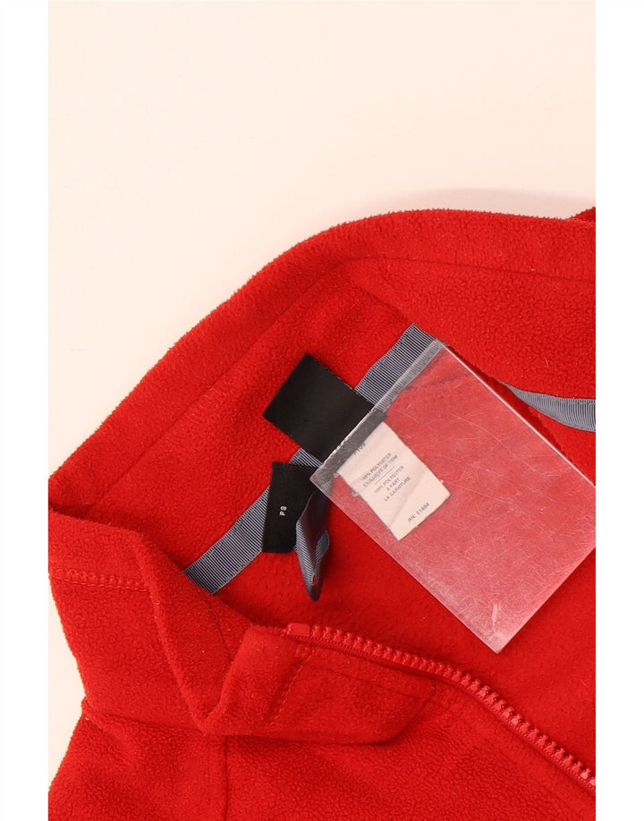 PATAGONIA Girls Fleece Jacket 5-6 Years XS Red Polyester