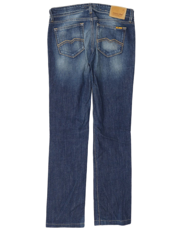 Meltin' Pot Womens Melia Slim Jeans W27 L34 Blue Cotton