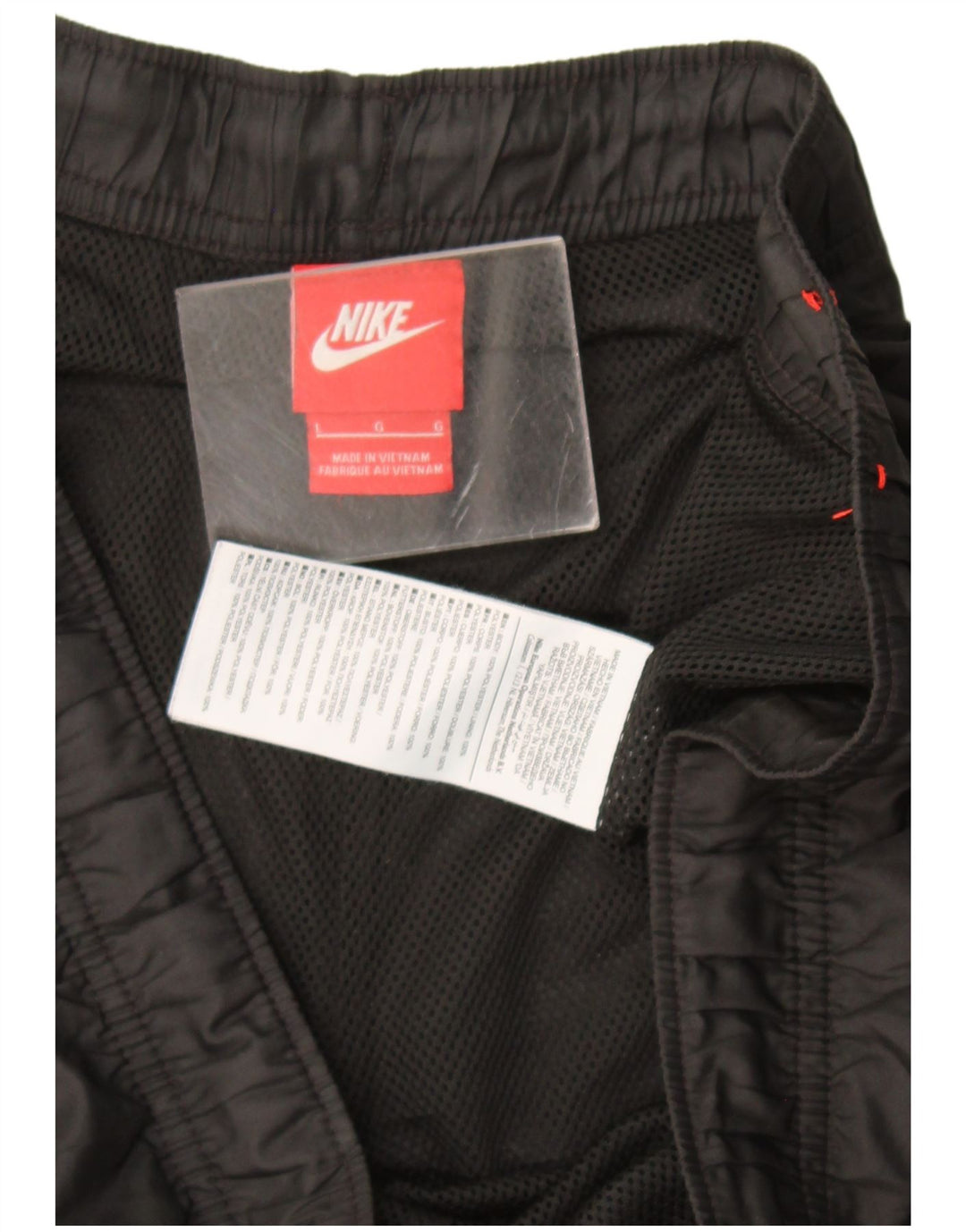 Nike Mens Graphic Sport Shorts Large  Black Polyester