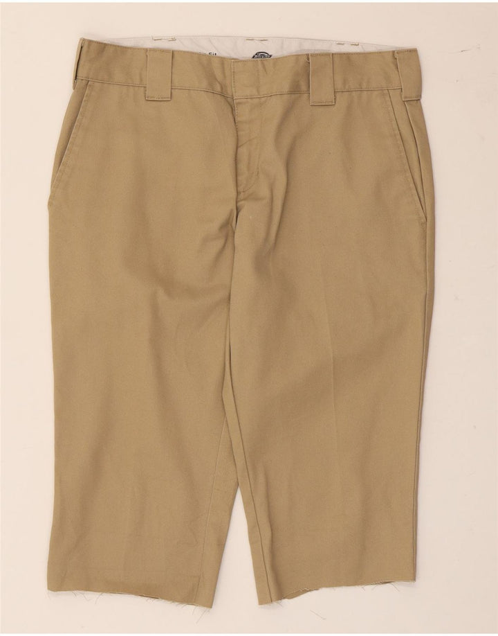 Dickies Mens Slim Chino Shorts W31 Medium  Beige Polyester