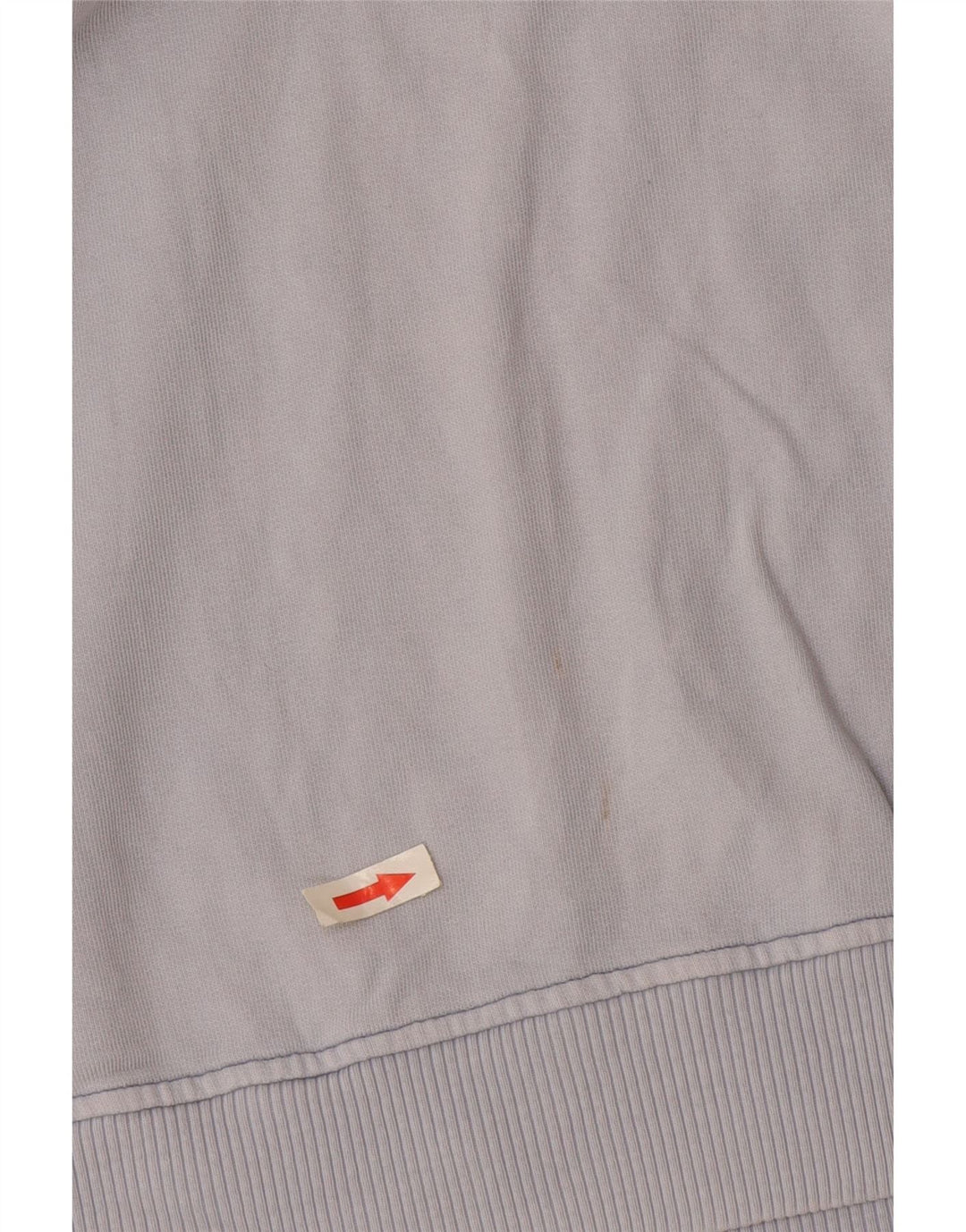 Massimo Dutti Womens Graphic Oversized Sweatshirt Jumper UK 14 Medium Blue