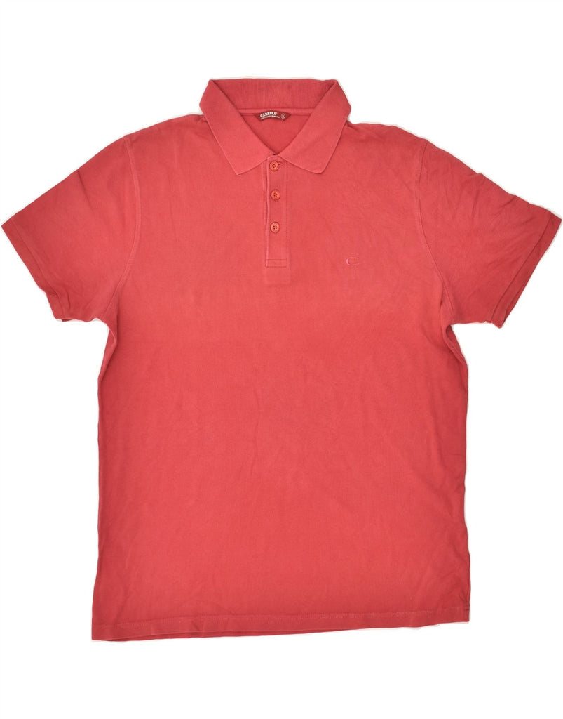 CARRERA Mens Polo Shirt XL Red Cotton | Vintage Carrera | Thrift | Second-Hand Carrera | Used Clothing | Messina Hembry 