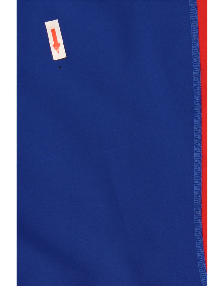 Adidas Mens Tracksuit Trousers Joggers Medium Blue Colourblock Polyester