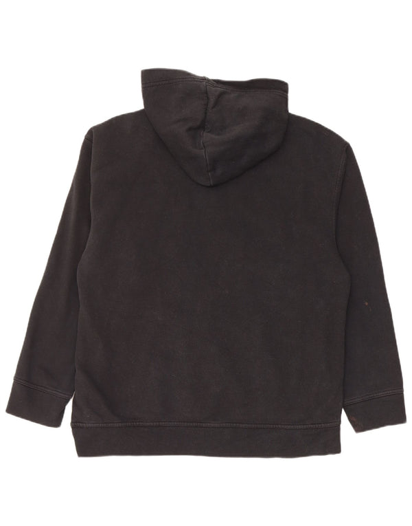 Gap Boys Graphic Hoodie Jumper 14-15 Years 2XL Black Cotton