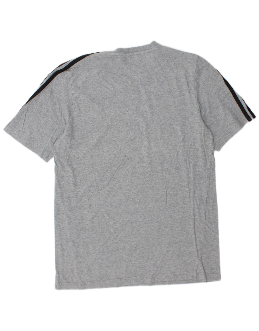 ADIDAS Mens T-Shirt Top Medium Grey Flecked