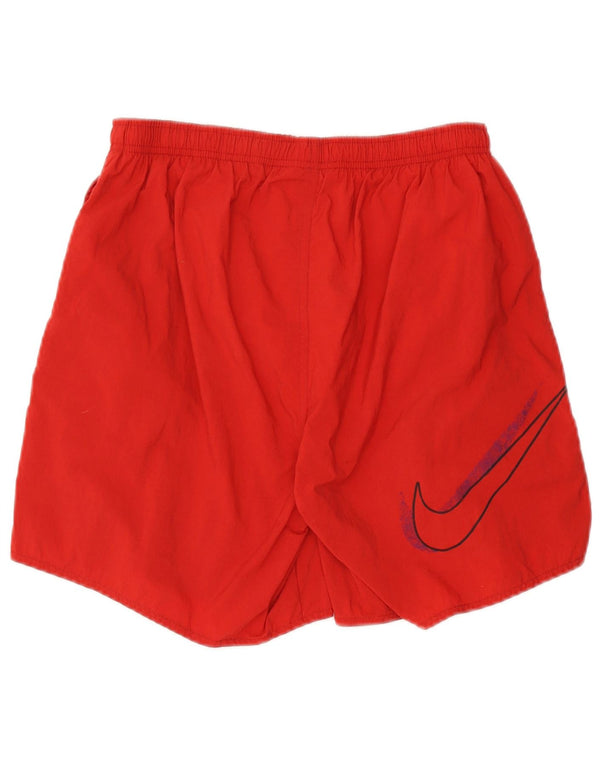 Nike Mens Sport Shorts UK 34/36 Large  Red Nylon