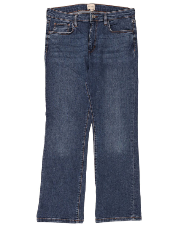French Connection Womens Straight Jeans UK 12 Medium W32 L30 Blue