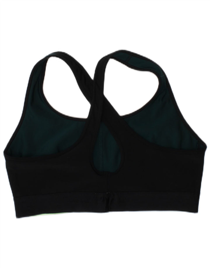 Under Armour Womens Compression Graphic Sport Bra Top Large Green Sports