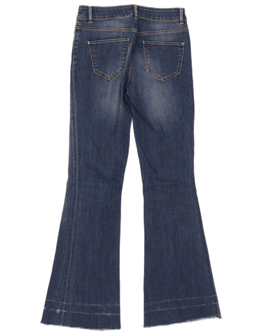 Massimo Dutti Womens Flared Jeans W27 L30 Blue