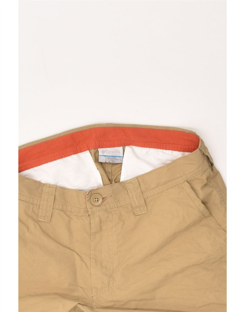 COLUMBIA Mens Chino Shorts W30 Medium Beige Cotton | Vintage Columbia | Thrift | Second-Hand Columbia | Used Clothing | Messina Hembry 