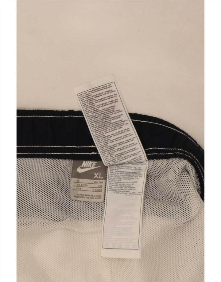 Nike Mens Swimming Shorts XL  White Colourblock Polyester