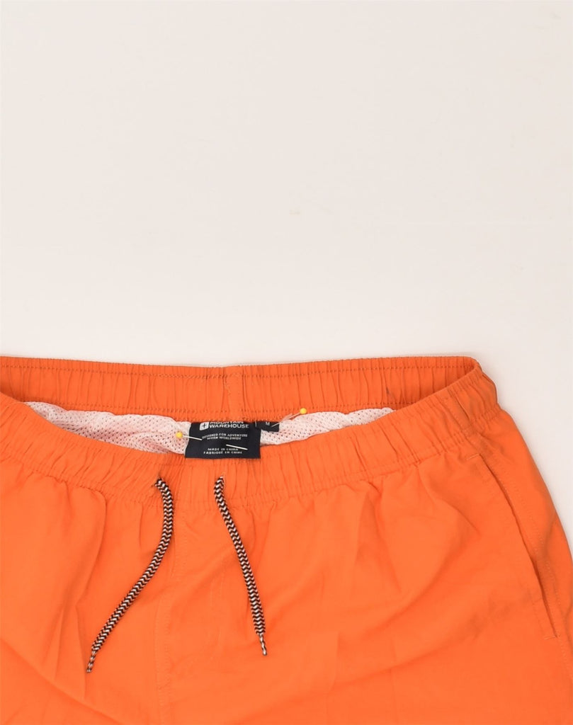 MOUNTAIN WAREHOUSE Mens Sport Shorts Medium Orange Polyester | Vintage Mountain Warehouse | Thrift | Second-Hand Mountain Warehouse | Used Clothing | Messina Hembry 