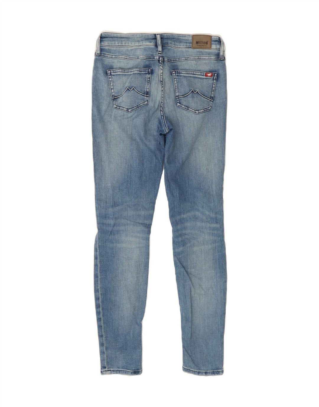 MUSTANG Womens Skinny Jeans W26 L30 Blue Cotton Vintage Mustang and Second-Hand Mustang from Messina Hembry 