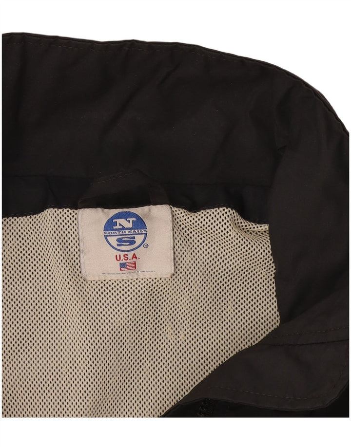 North Sails Mens Bomber Jacket UK 40 Large Grey