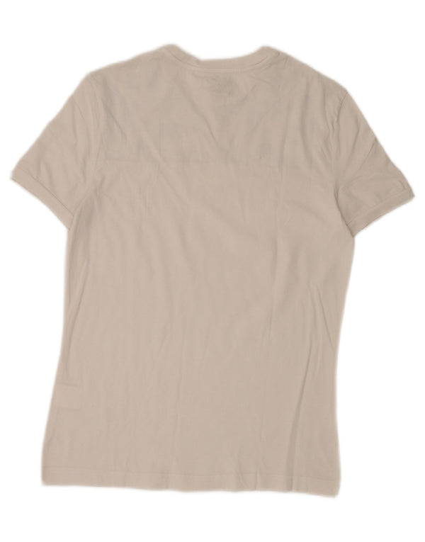 Calvin Klein Jeans Mens Graphic T-Shirt Top Medium White Cotton