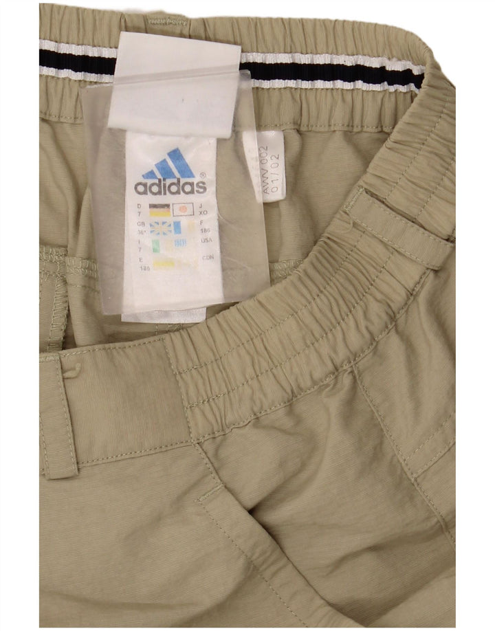 Adidas Mens Chino Shorts W36 Large Beige Polyamide