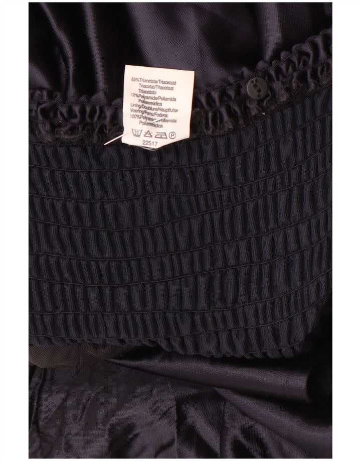 C & A Womens Strapless Princess Dress EU 34 XS Purple Triacetate