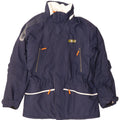 Fila Mens Ski Jacket Large Navy Blue Polyester